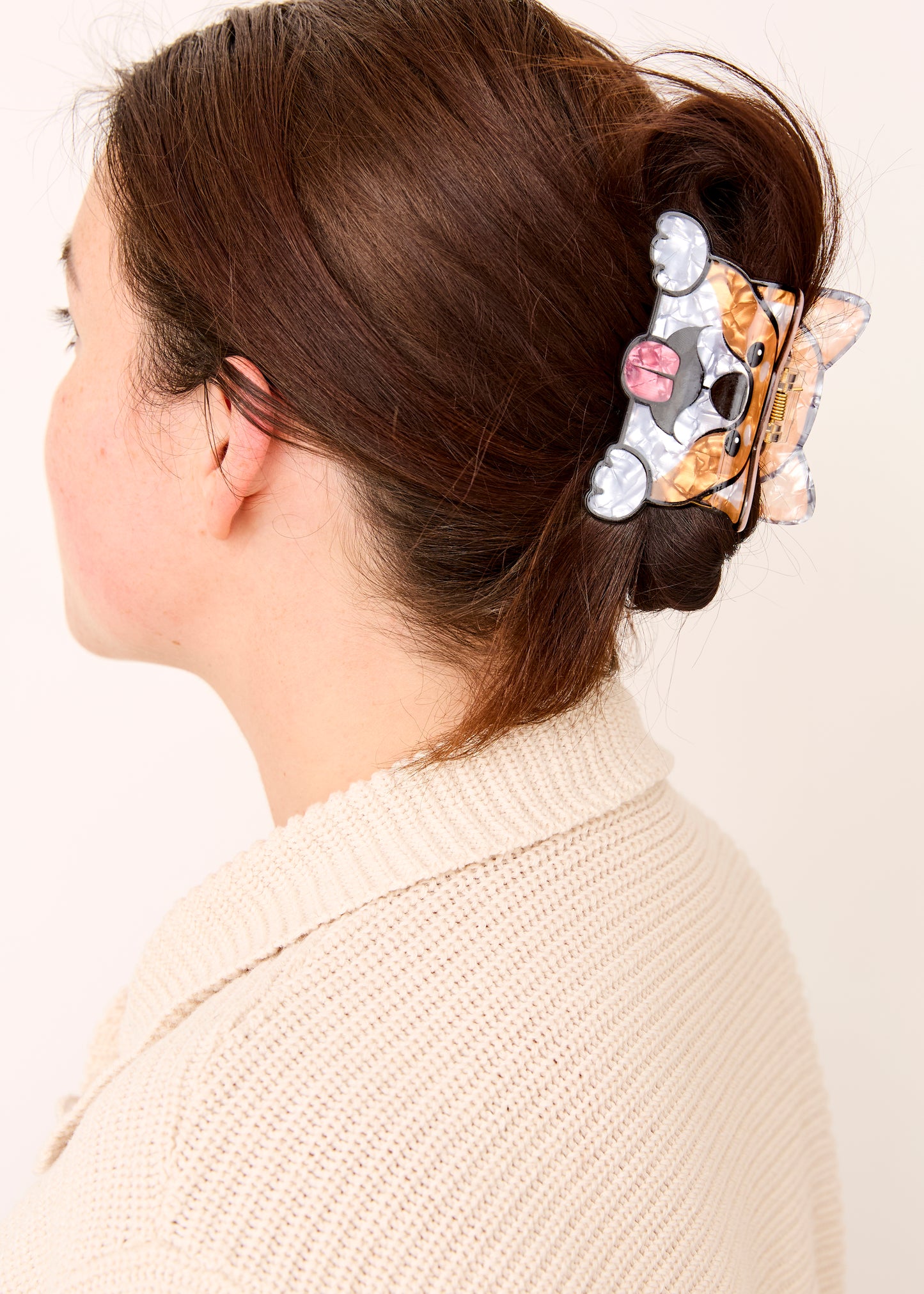 Pince à cheveux Corgi