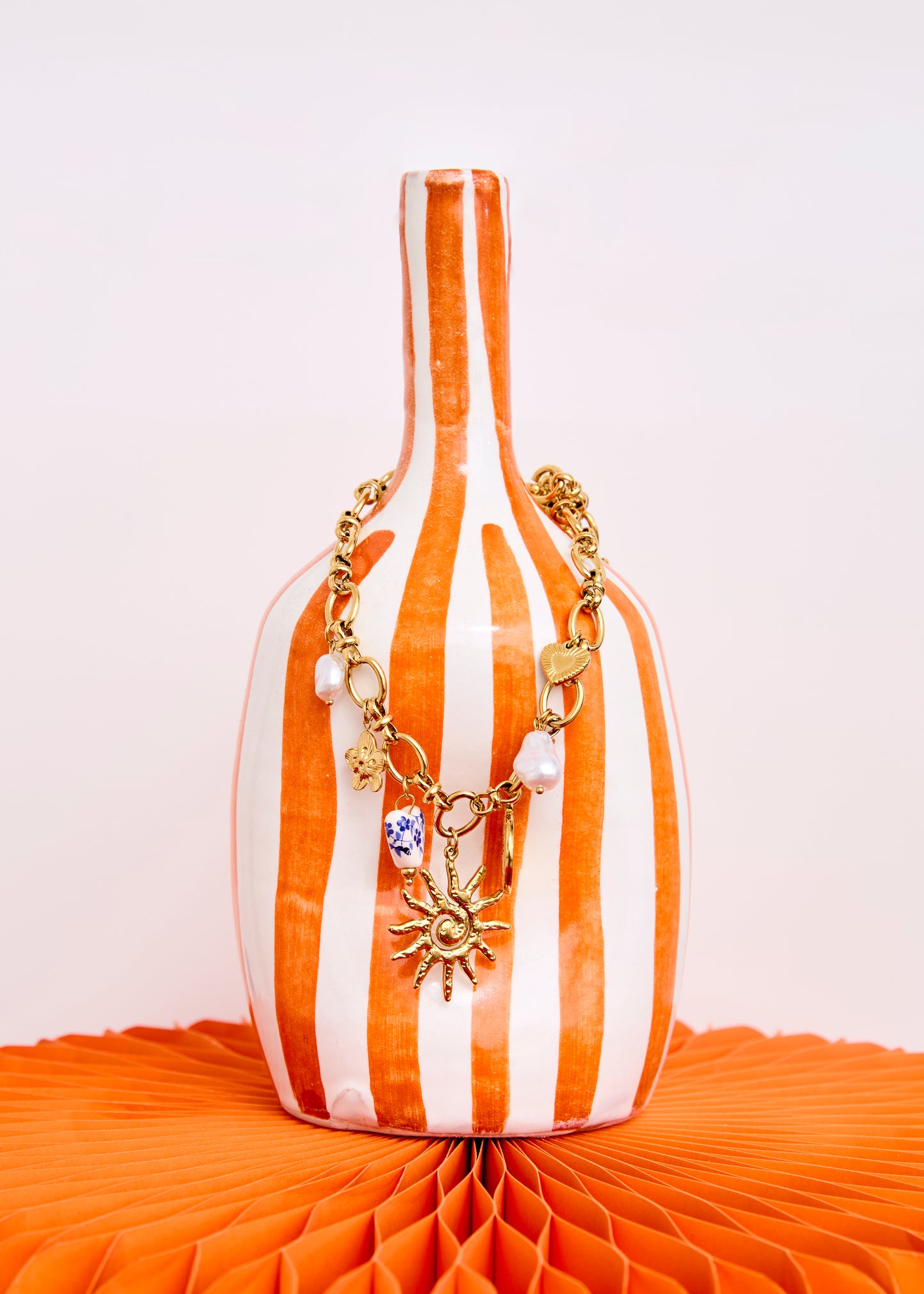 Luna Aura - Collier en acier inoxydable