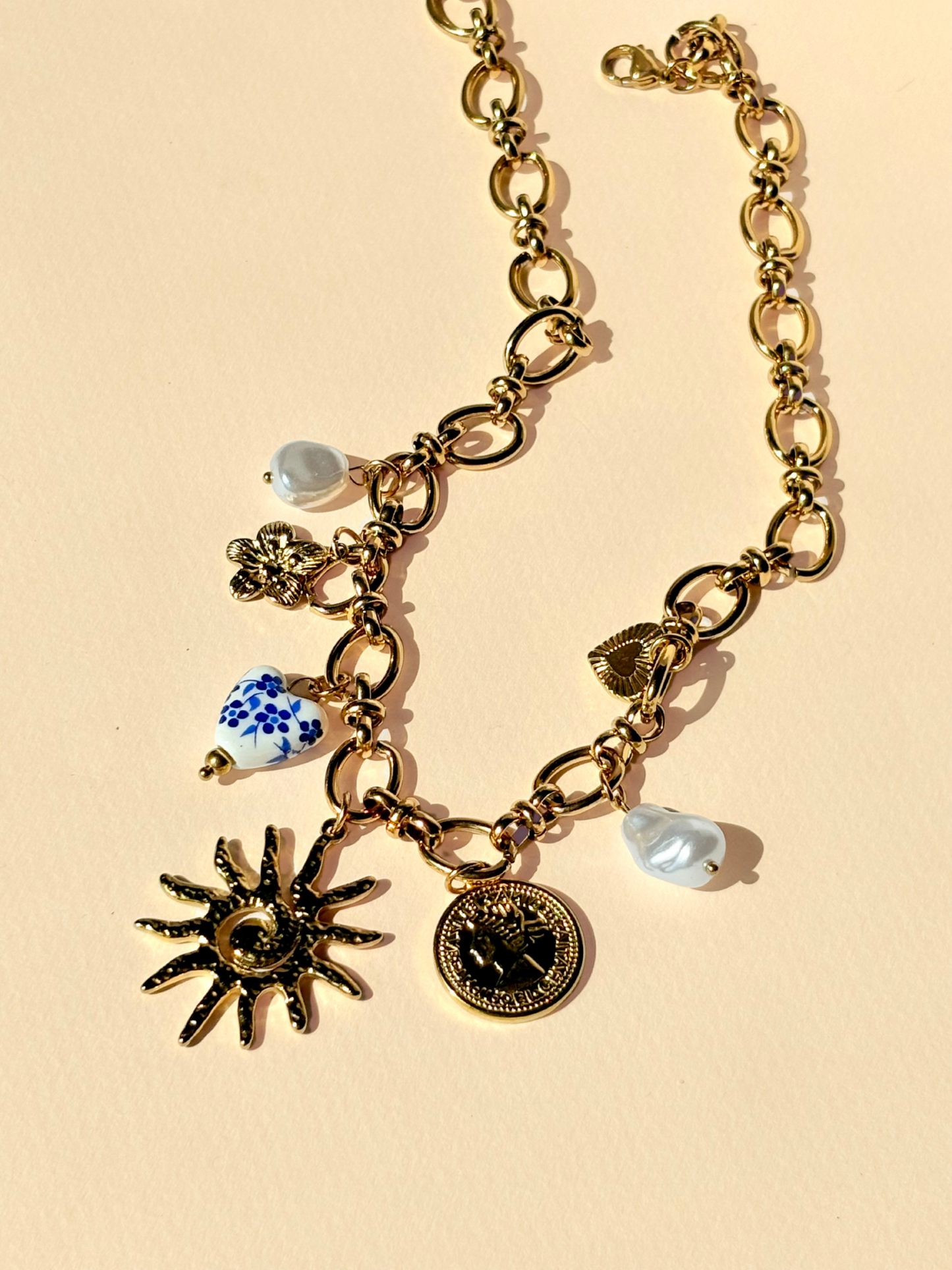 Luna Aura - Collier en acier inoxydable