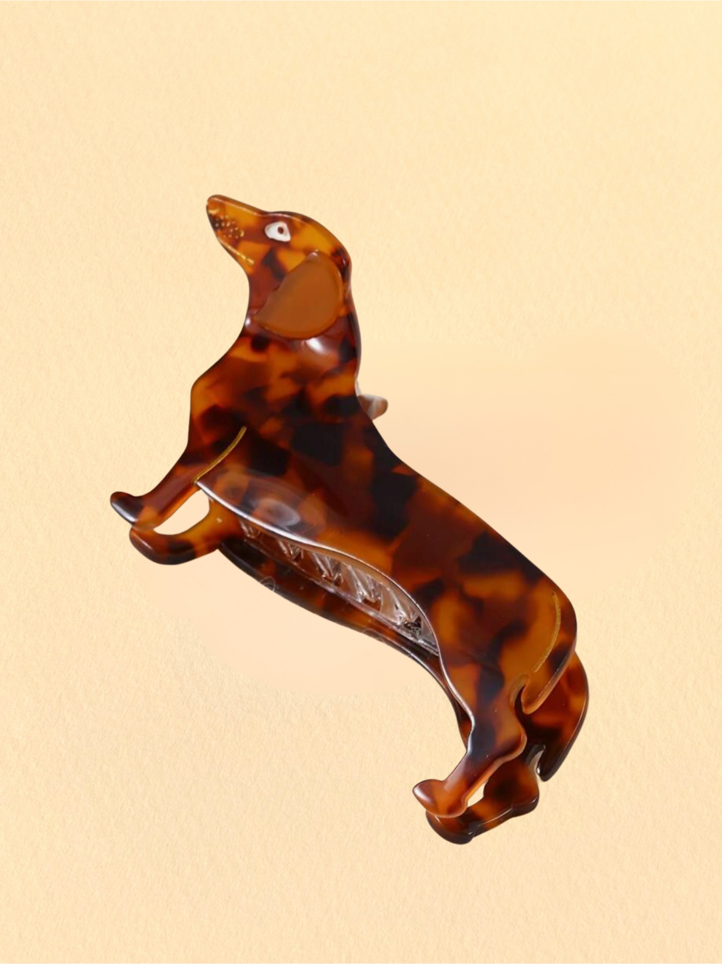 Pince à cheveux Teckel