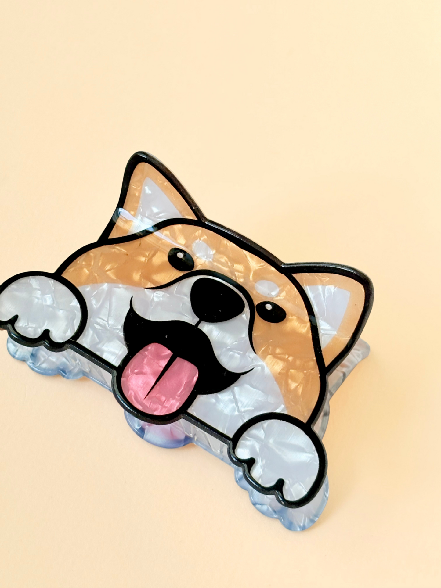 Pince à cheveux Corgi