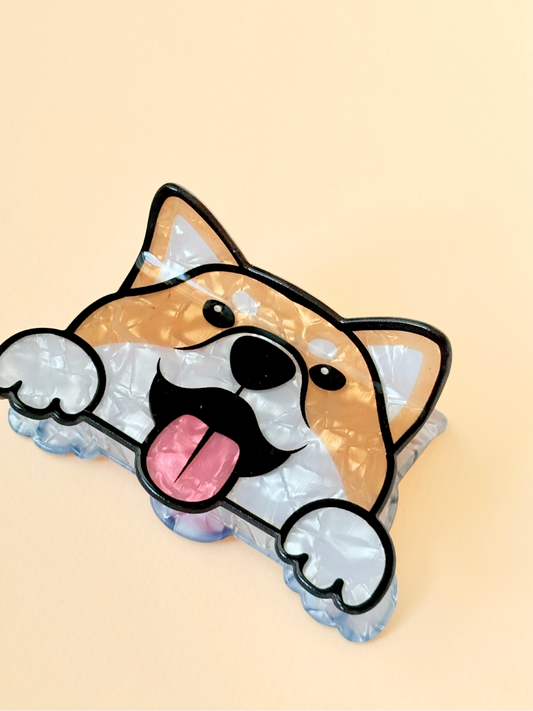 Pince à cheveux Corgi