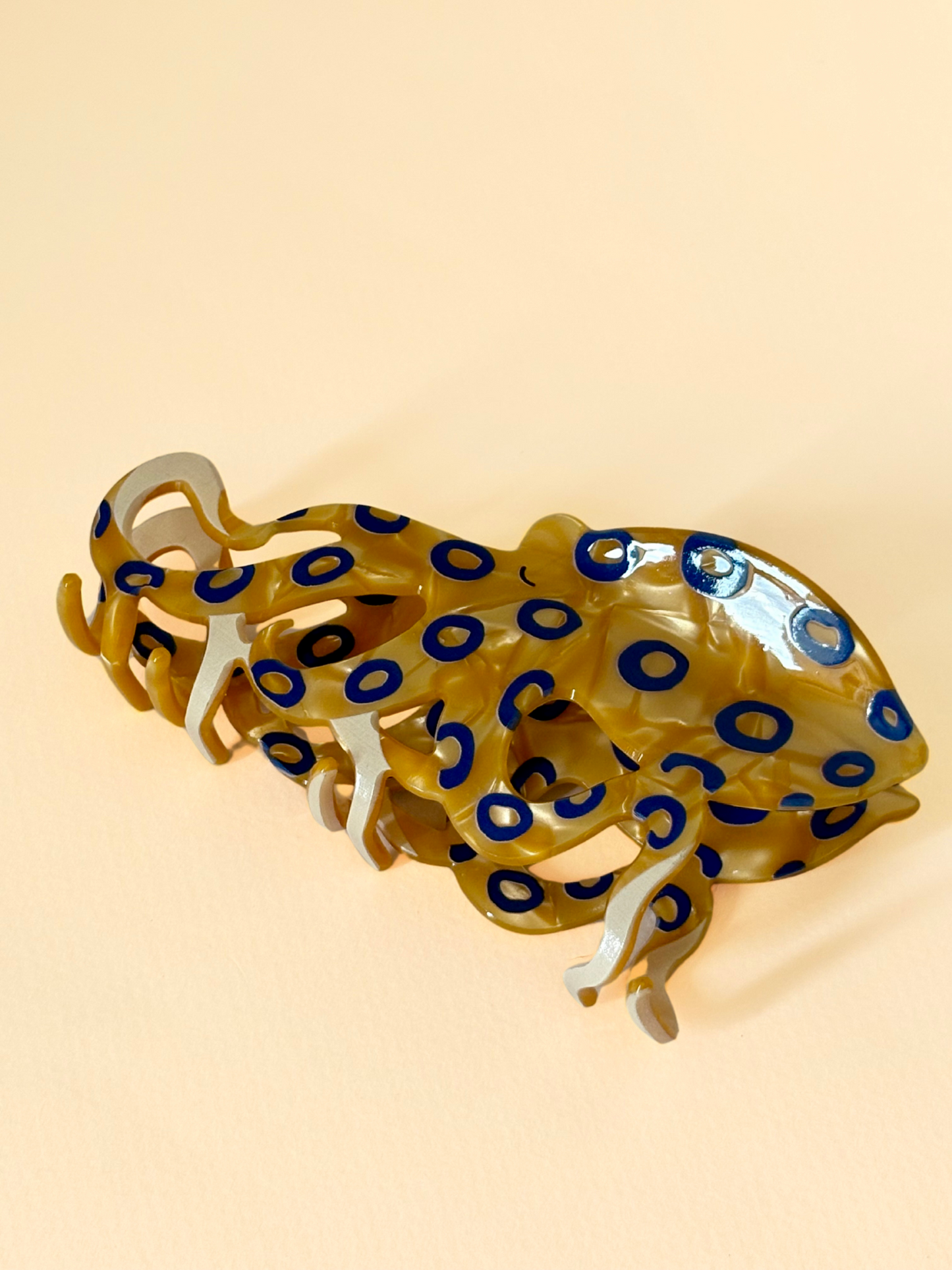 Pince à cheveux poulpe