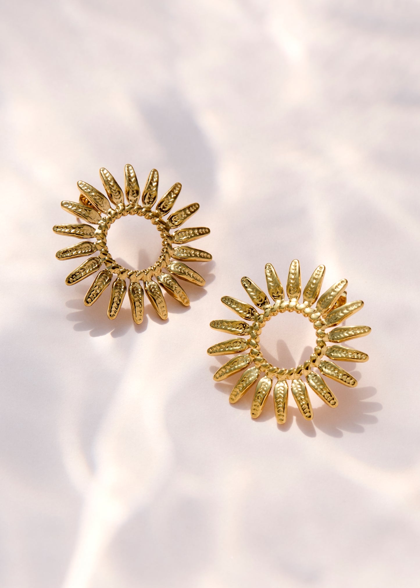 Marrakech - Boucle d'oreille en acier inoxydable