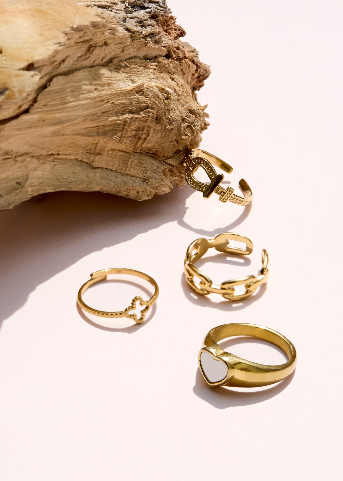 Force - Bague en acier inoxydable