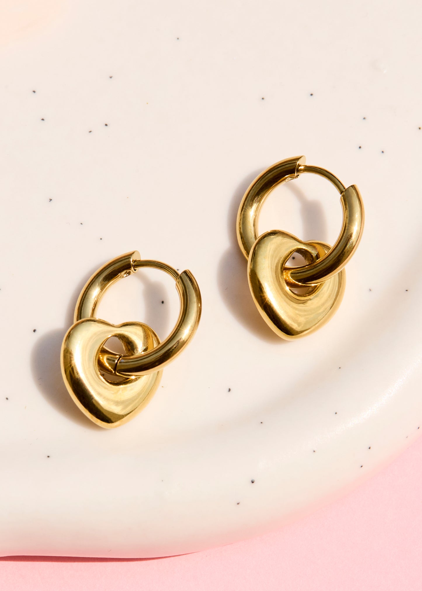 Amora – Créoles en acier inoxydable