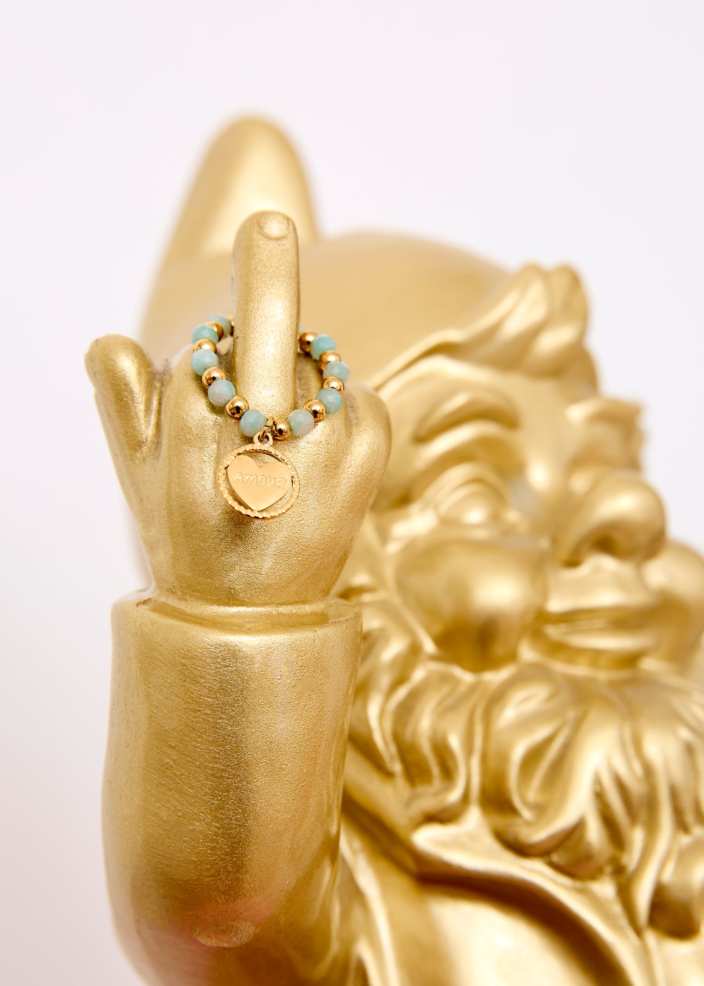 Bague élastique amour