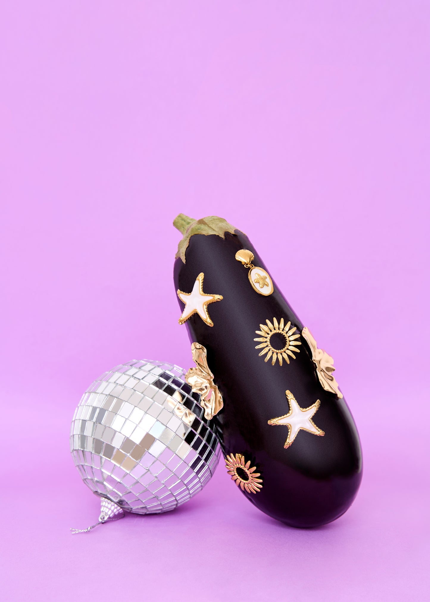 Eolia – Boucles sculpturales en métal doré