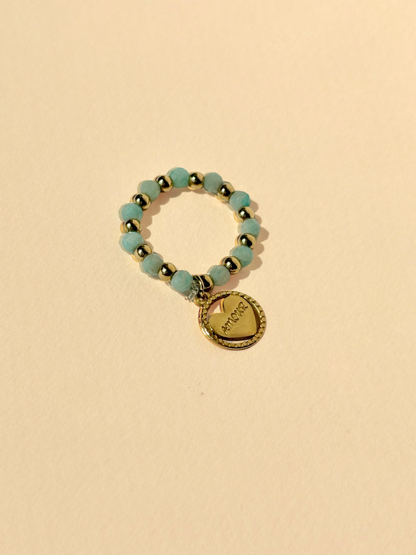 Bague élastique amour