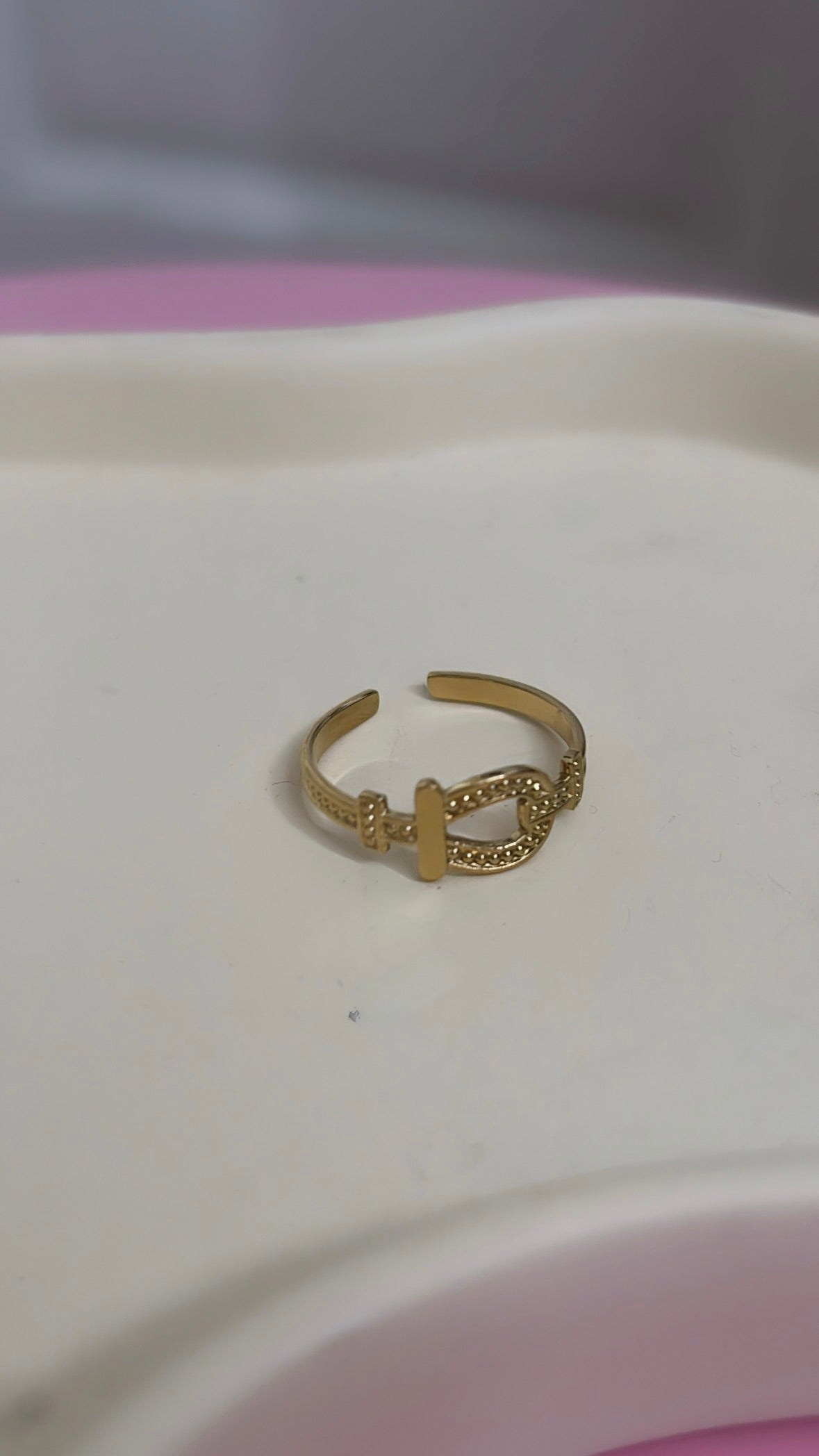 Force - Bague en acier inoxydable