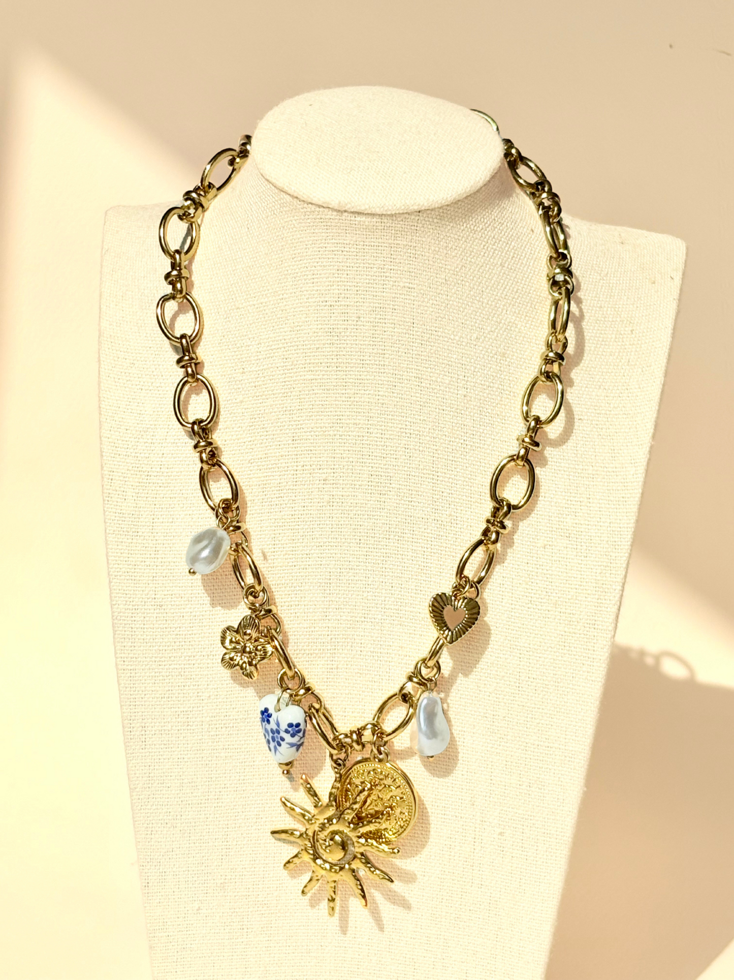 Luna Aura - Collier en acier inoxydable