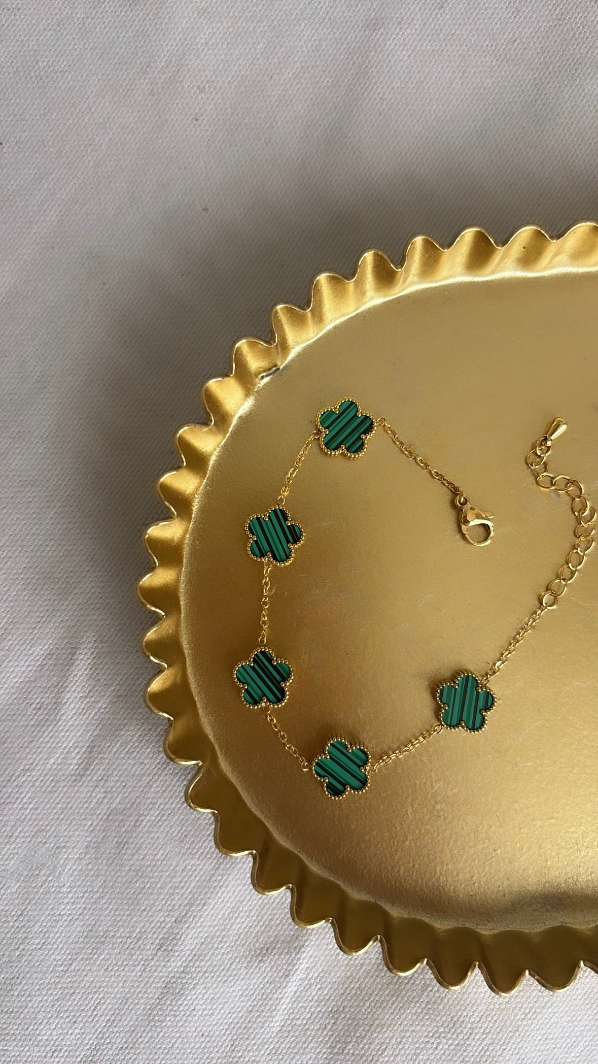 Trèfle - Bracelet en acier inoxydable