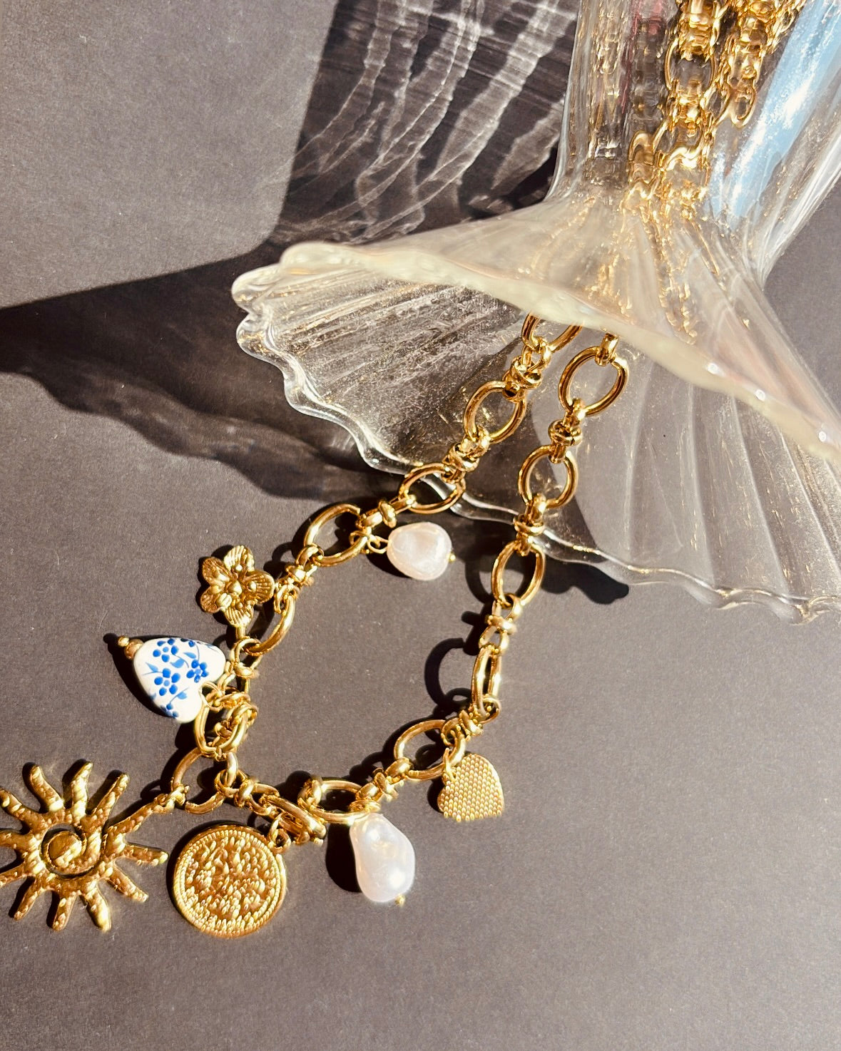 Luna Aura - Collier en acier inoxydable