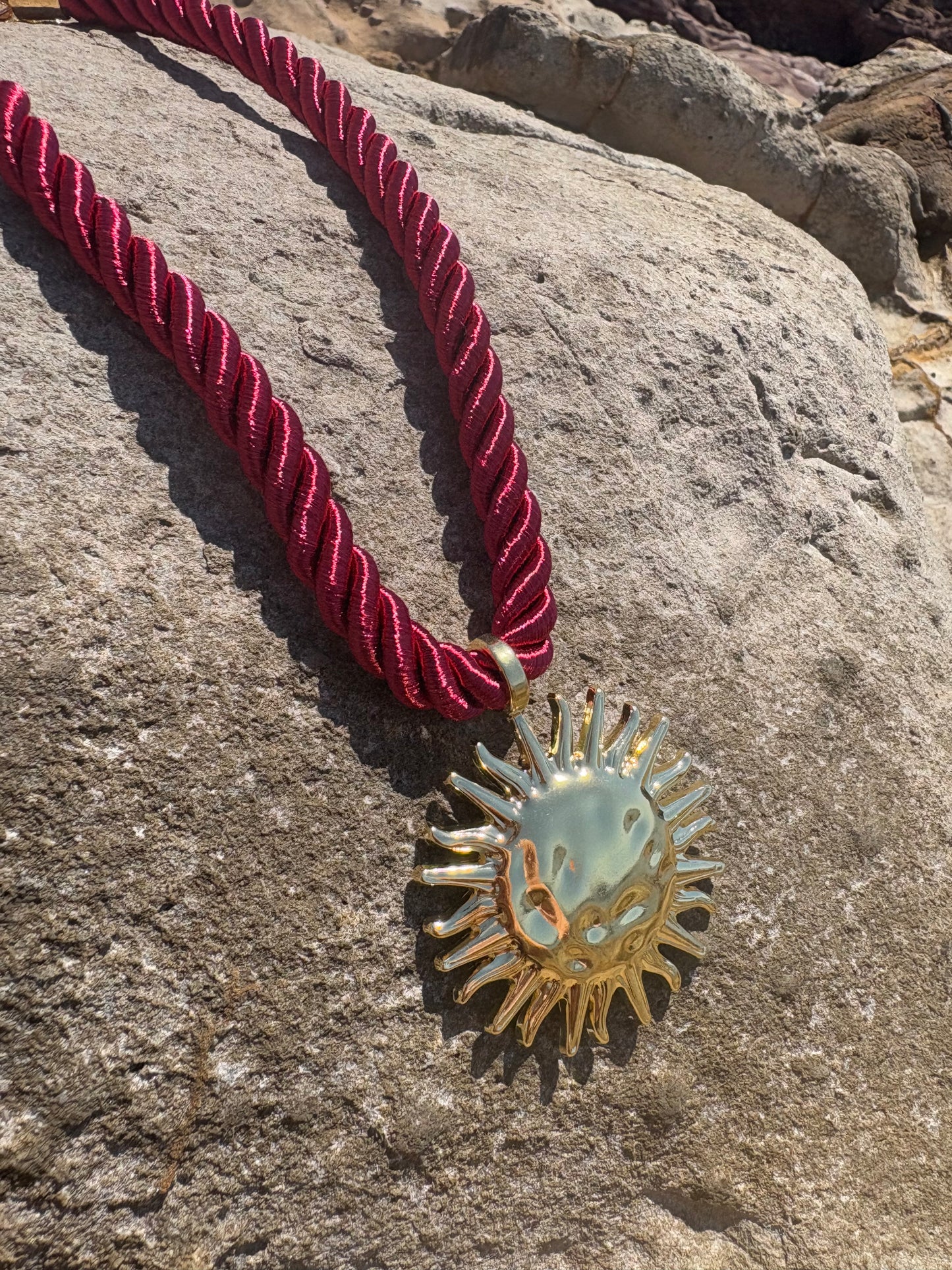 Solara - Collier en acier inoxydable